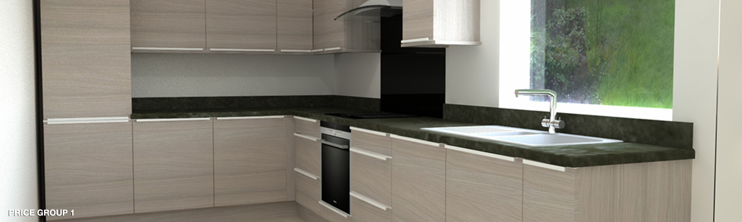 Kitchens from only £2350 <br />Full installation arranged using own fitting team.