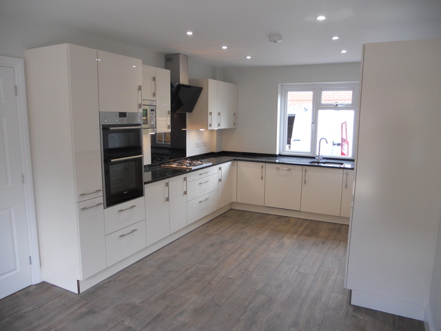 German Kitchen Utility Room With Granite Worktops Distinctive